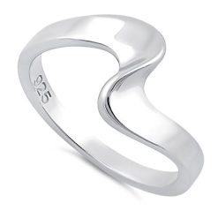 925 Sterling Silver Contort Ring