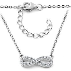 Alternative view of 925 Sterling Silver Infinity CZ Necklace