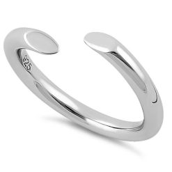 925 Sterling Silver Unique Adjustable Ring