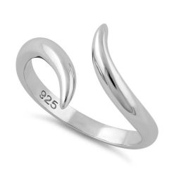 925 Sterling Silver Wave Ring