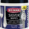 Weiman Jewelry Polish Cleaner and Tarnish Remover Wipes