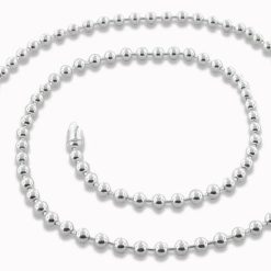 925 Sterling Silver Bead Chain Bracelet - 3.0MM