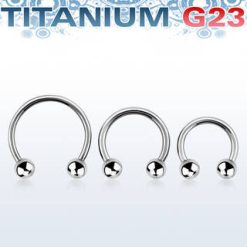 Titanium Grade 23 Horseshoe.