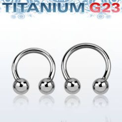 Titanium Grade 23 Horseshoe