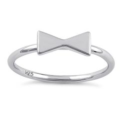 Alternative view of 925 Sterling Silver Bow Ring