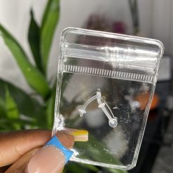 PTFE flexi retainer for the eyebrow