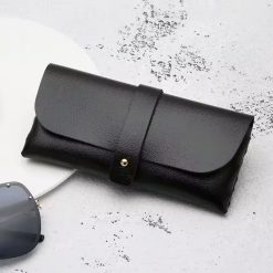 Wrap Style Glasses Case Black