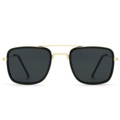 Alternative view of Black Shade Gradient Square Sunglasses