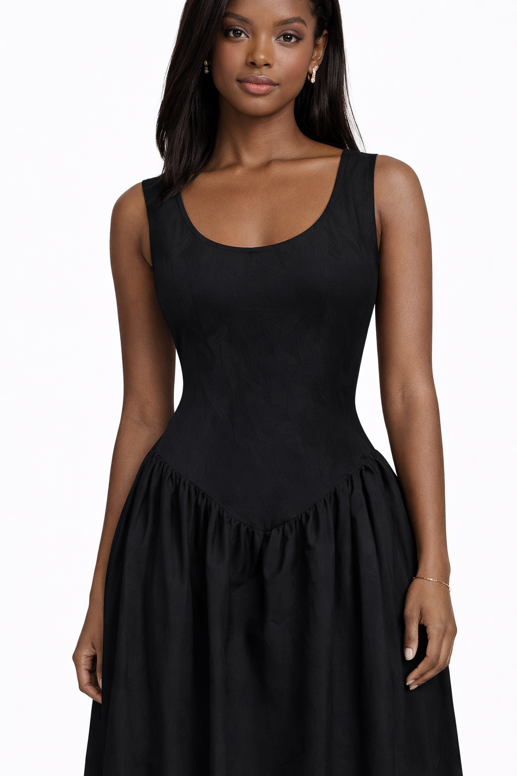Black Ukeme Maxi Dress - Image 2
