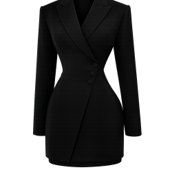 Alternative view of Lady Lanky Signature Skirt Suit