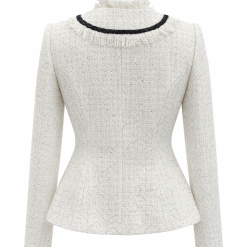 Ivory Textured Trim Co-Ord - Image 3