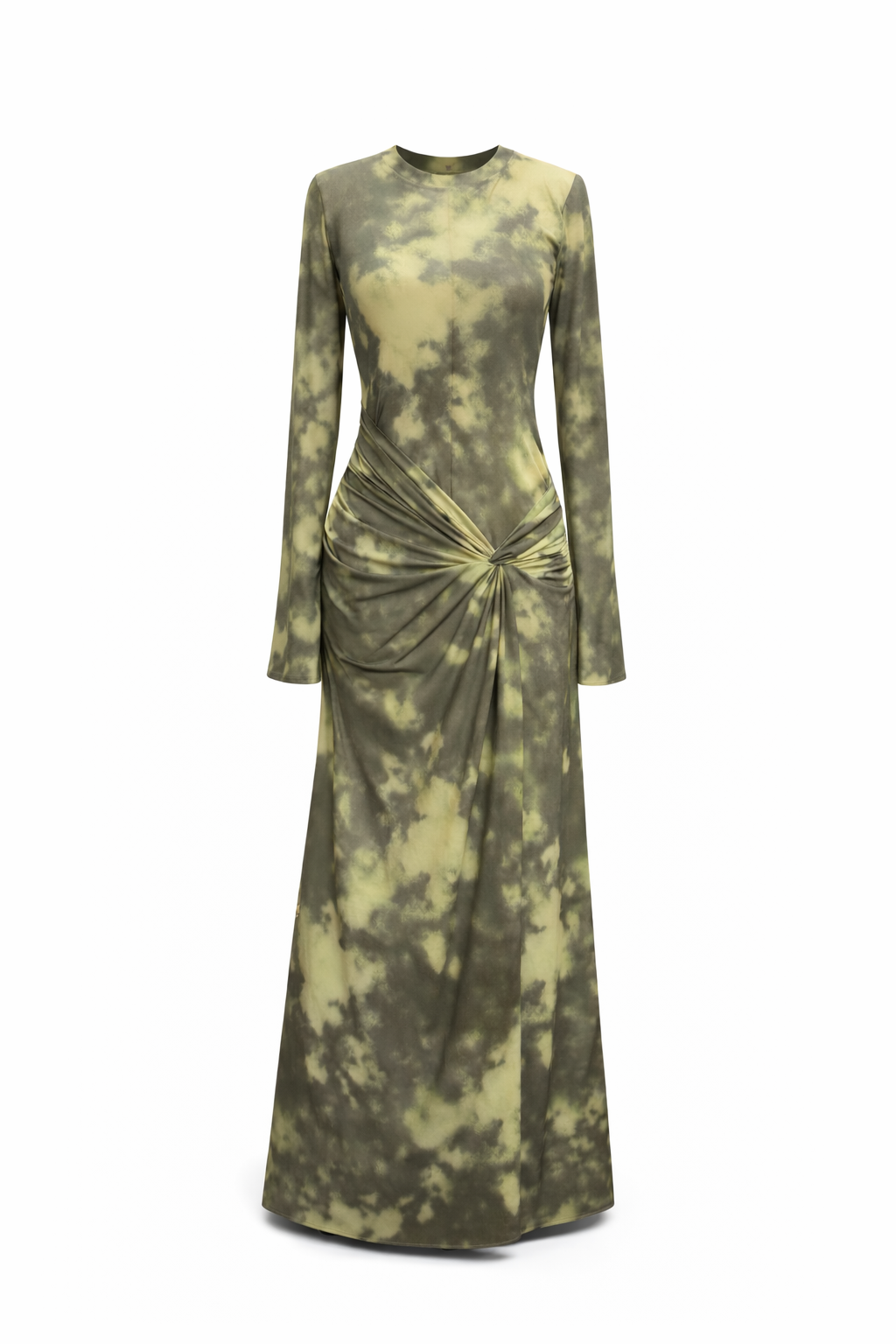 Ethereal Twist Maxi Dress