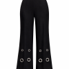 Black Multi Ring Pants