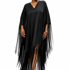 Alternative view of Black Fringe Dress